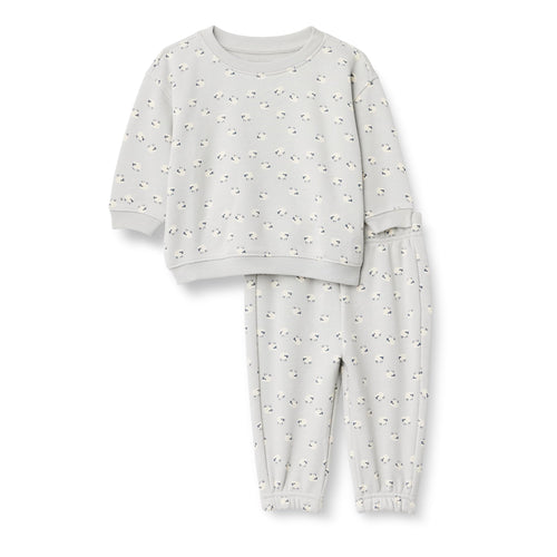 Amazon Essentials x Sofia Grainge Unisex Toddlers and Babies' Sweatshirt & Sweatpant Set