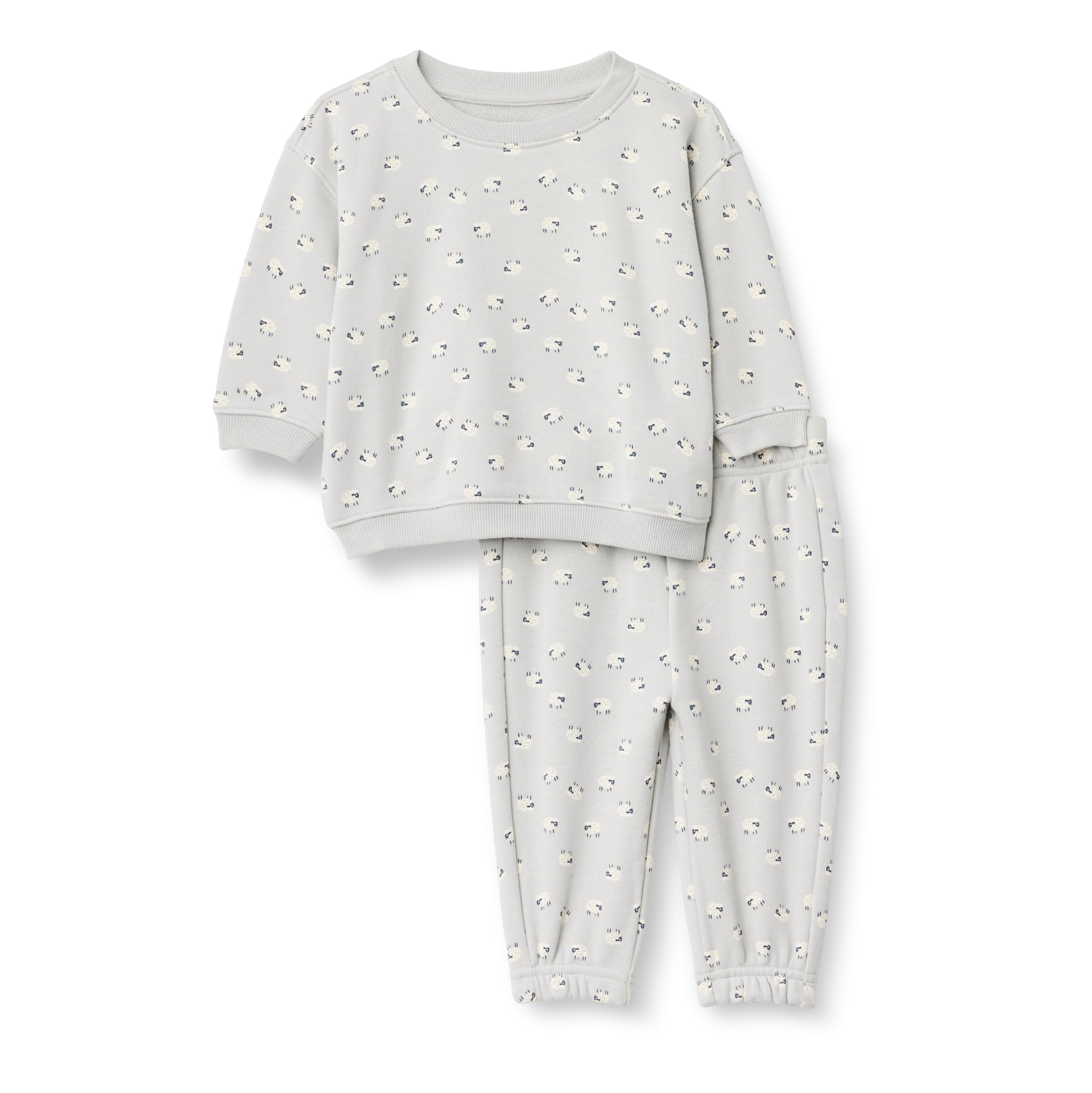 Amazon Essentials x Sofia Grainge Unisex Toddlers and Babies' Sweatshirt & Sweatpant Set