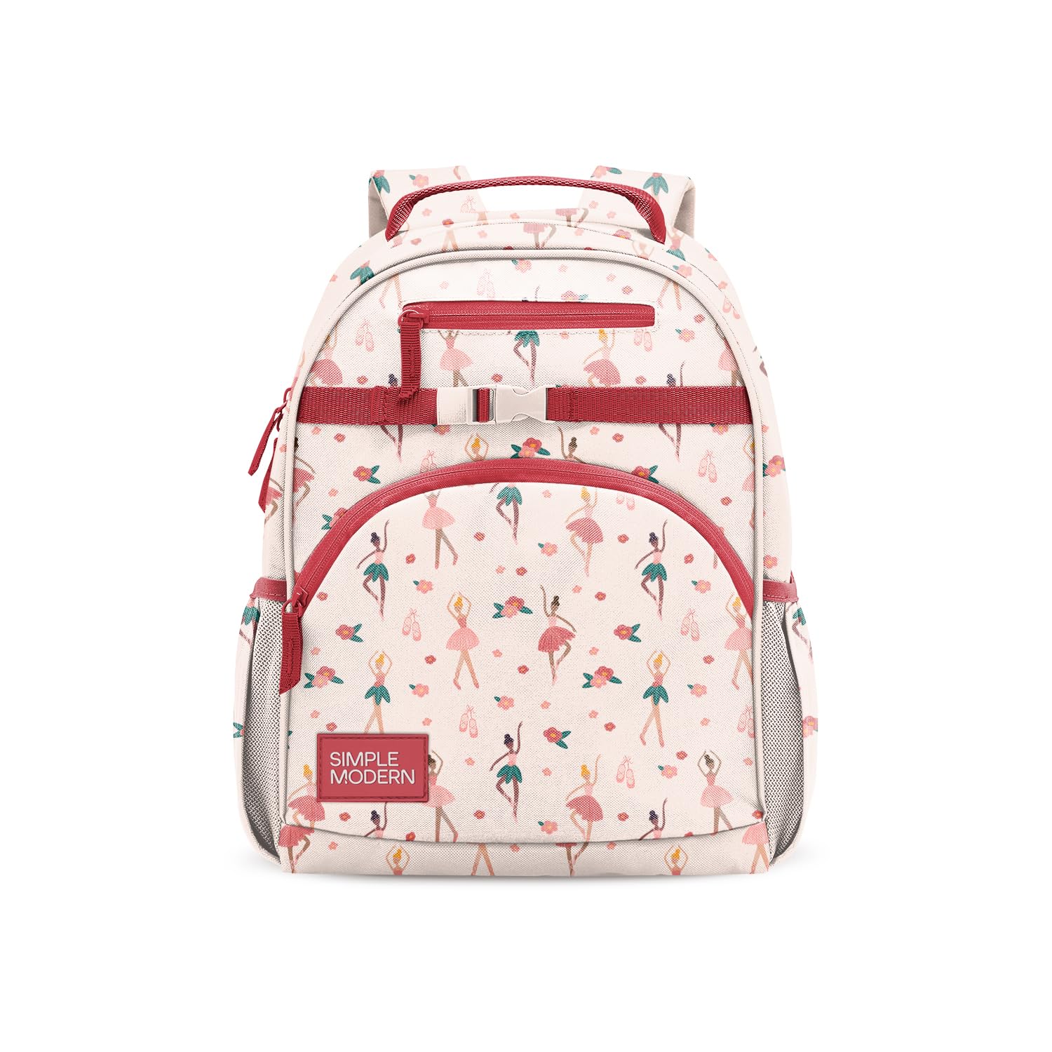 Simple Modern Medium Disney Toddler Backpack for School Girls and Boys | Kindergarten Elementary Kids Backpack | Fletcher Collection | Kids - 15" tall | Minnie Mouse Fun