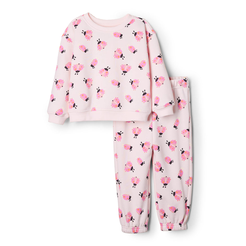 Amazon Essentials x Sofia Grainge Unisex Toddlers and Babies' Sweatshirt & Sweatpant Set