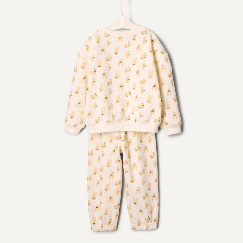 Amazon Essentials x Sofia Grainge Unisex Toddlers and Babies' Sweatshirt & Sweatpant Set