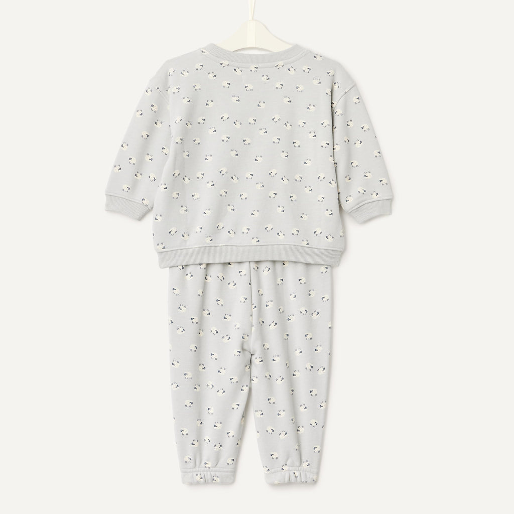 Amazon Essentials x Sofia Grainge Unisex Toddlers and Babies' Sweatshirt & Sweatpant Set