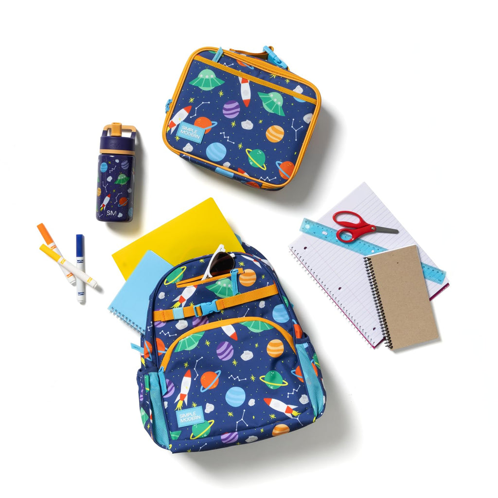 Simple Modern Medium Disney Toddler Backpack for School Girls and Boys | Kindergarten Elementary Kids Backpack | Fletcher Collection | Kids - 15" tall | Minnie Mouse Fun