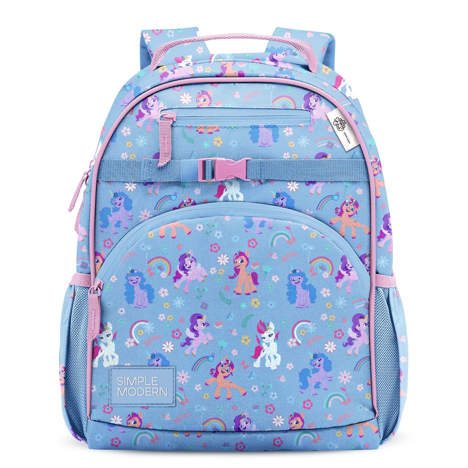 Simple Modern Medium Disney Toddler Backpack for School Girls and Boys | Kindergarten Elementary Kids Backpack | Fletcher Collection | Kids - 15" tall | Minnie Mouse Fun