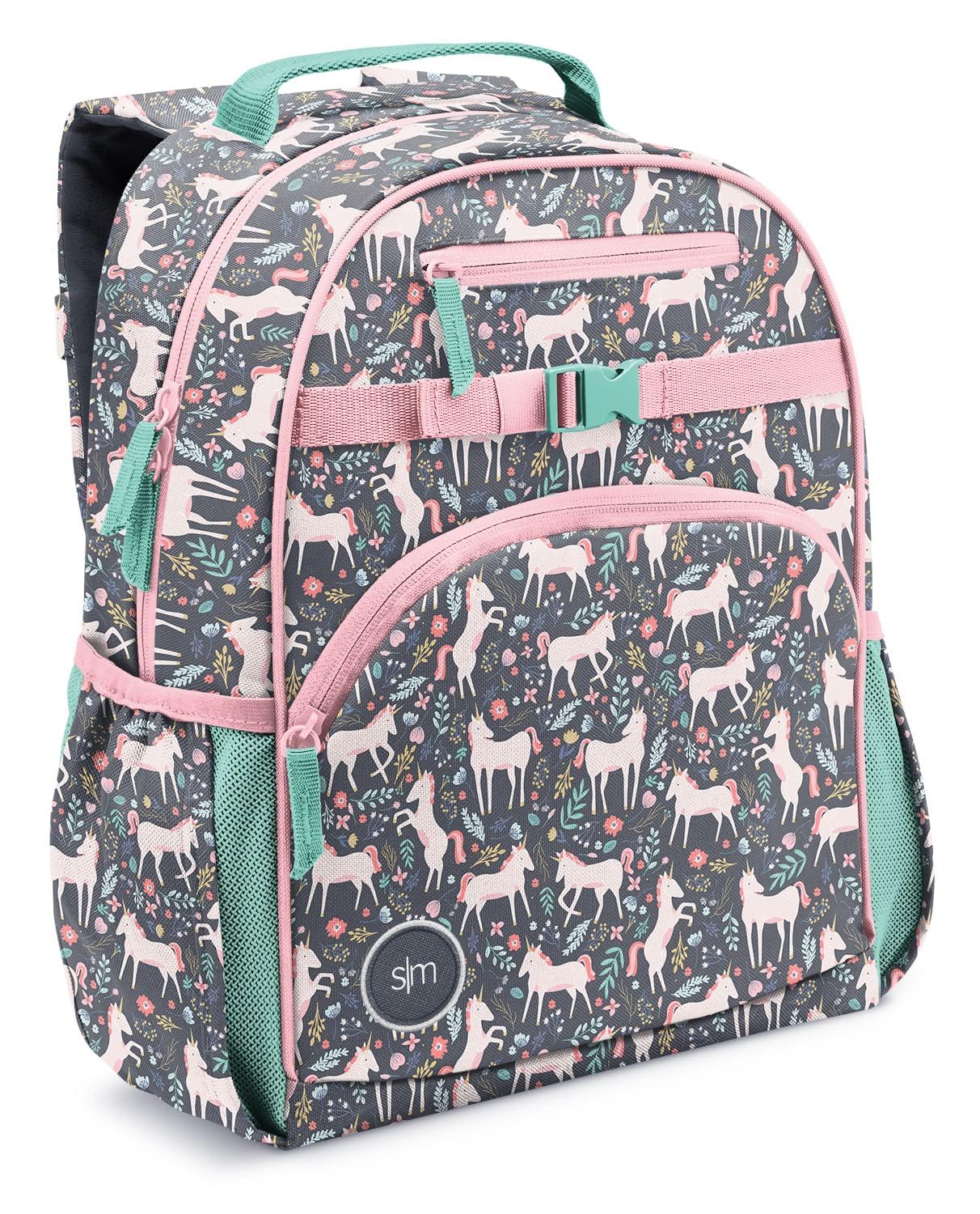 Simple Modern Medium Disney Toddler Backpack for School Girls and Boys | Kindergarten Elementary Kids Backpack | Fletcher Collection | Kids - 15" tall | Minnie Mouse Fun