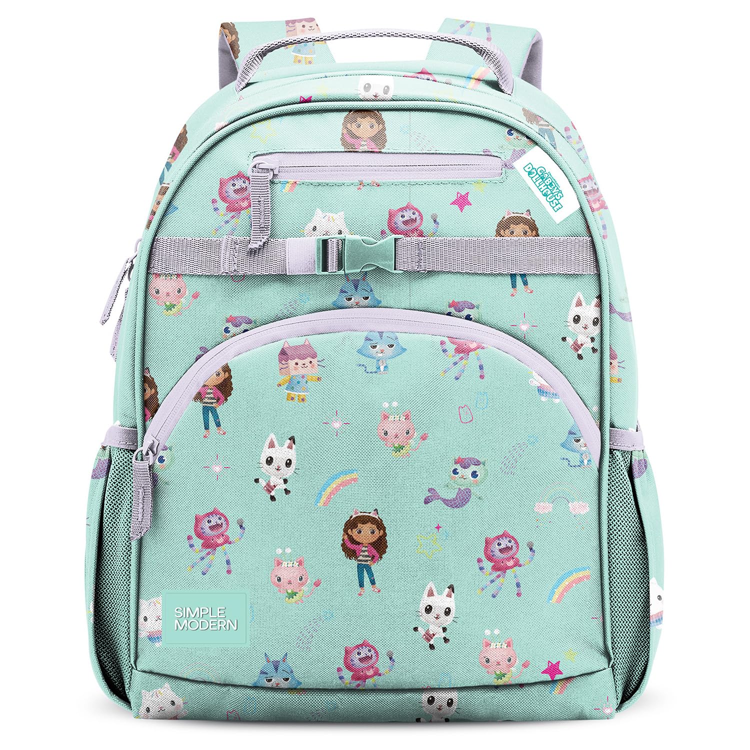 Simple Modern Medium Disney Toddler Backpack for School Girls and Boys | Kindergarten Elementary Kids Backpack | Fletcher Collection | Kids - 15" tall | Minnie Mouse Fun