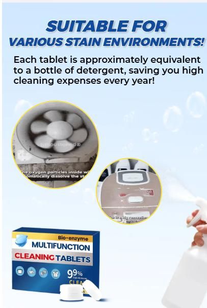 Multifunctional Cleaning Tablets 30piece (Pack of 1)
