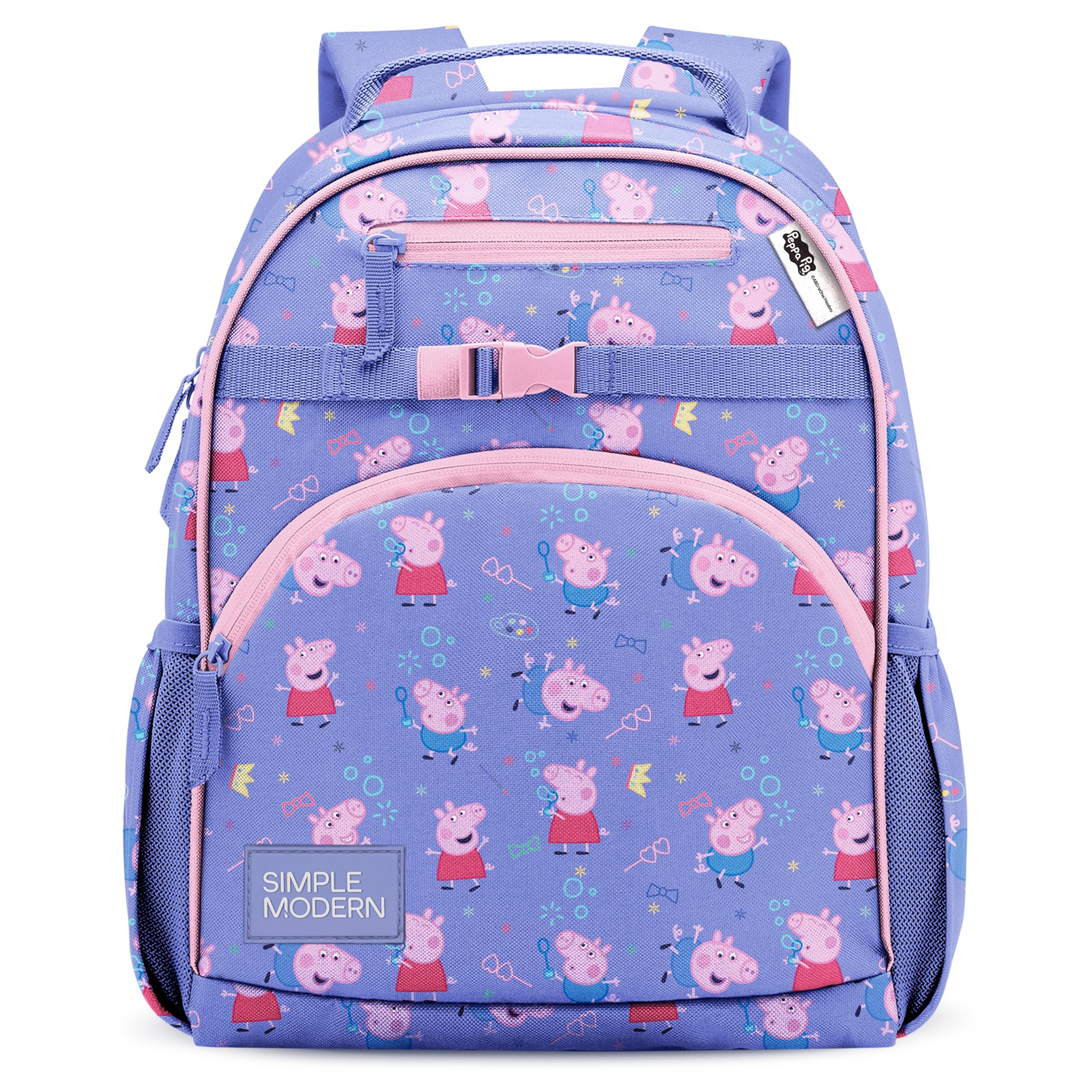 Simple Modern Medium Disney Toddler Backpack for School Girls and Boys | Kindergarten Elementary Kids Backpack | Fletcher Collection | Kids - 15" tall | Minnie Mouse Fun