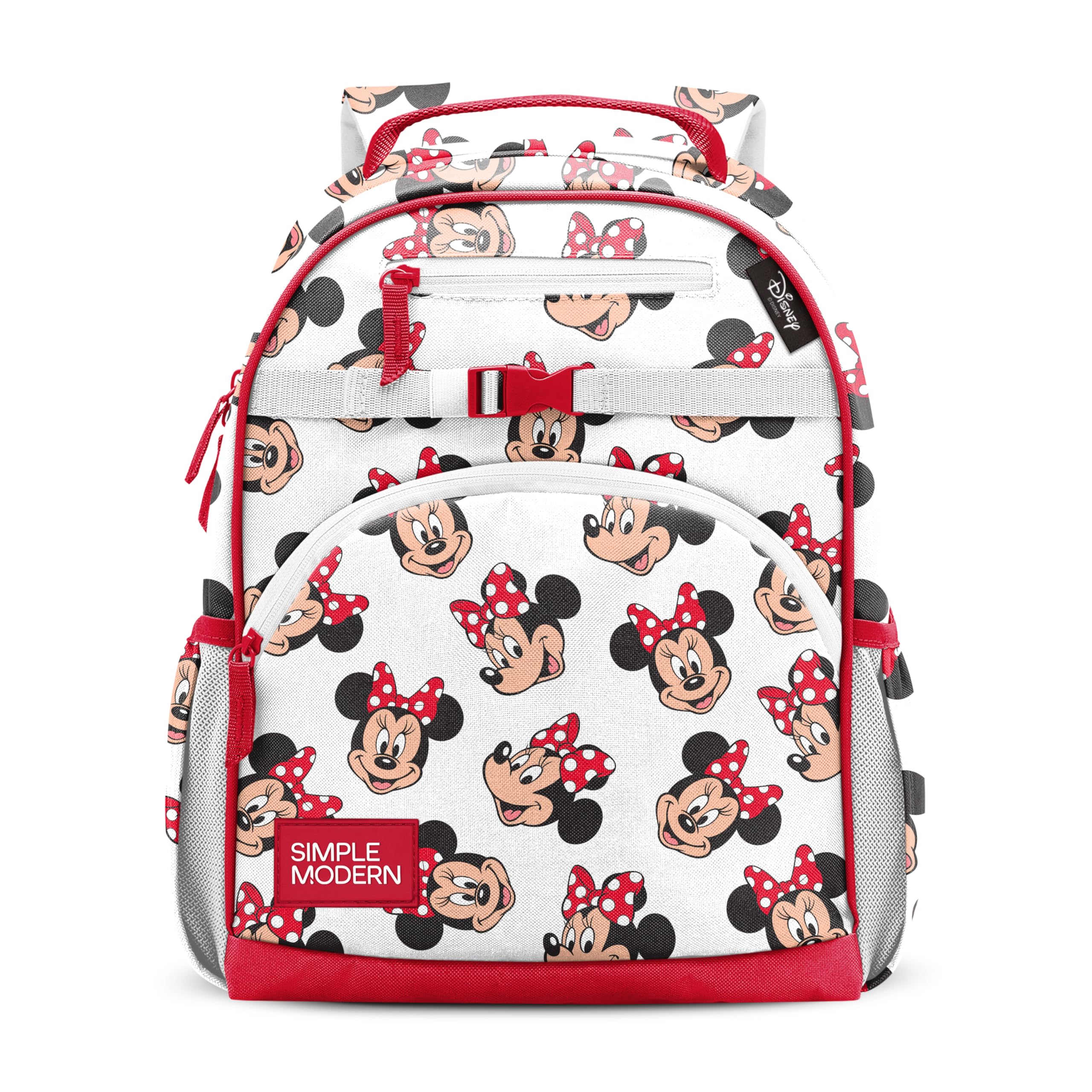 Simple Modern Medium Disney Toddler Backpack for School Girls and Boys | Kindergarten Elementary Kids Backpack | Fletcher Collection | Kids - 15" tall | Minnie Mouse Fun