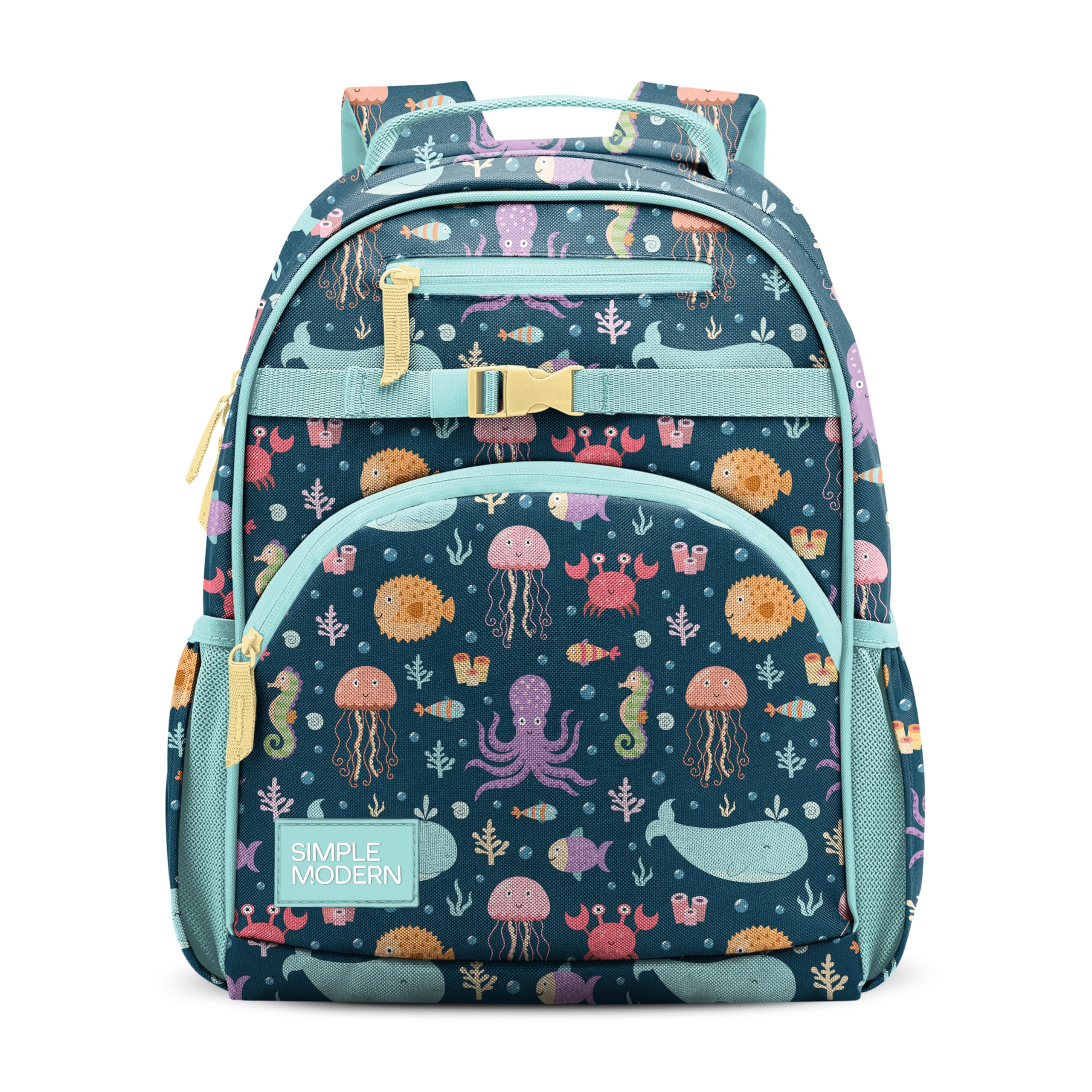 Simple Modern Medium Disney Toddler Backpack for School Girls and Boys | Kindergarten Elementary Kids Backpack | Fletcher Collection | Kids - 15" tall | Minnie Mouse Fun