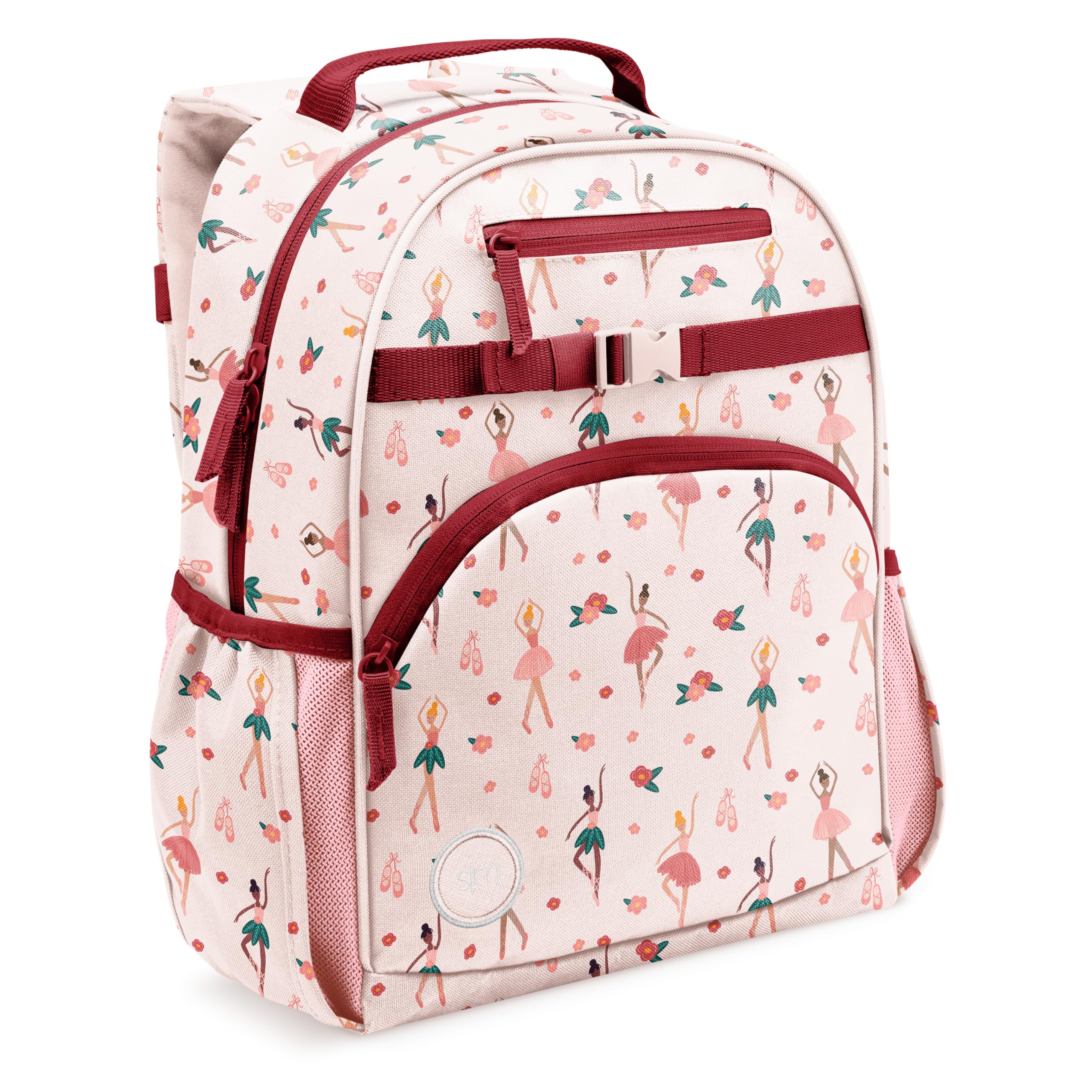 Simple Modern Medium Disney Toddler Backpack for School Girls and Boys | Kindergarten Elementary Kids Backpack | Fletcher Collection | Kids - 15" tall | Minnie Mouse Fun