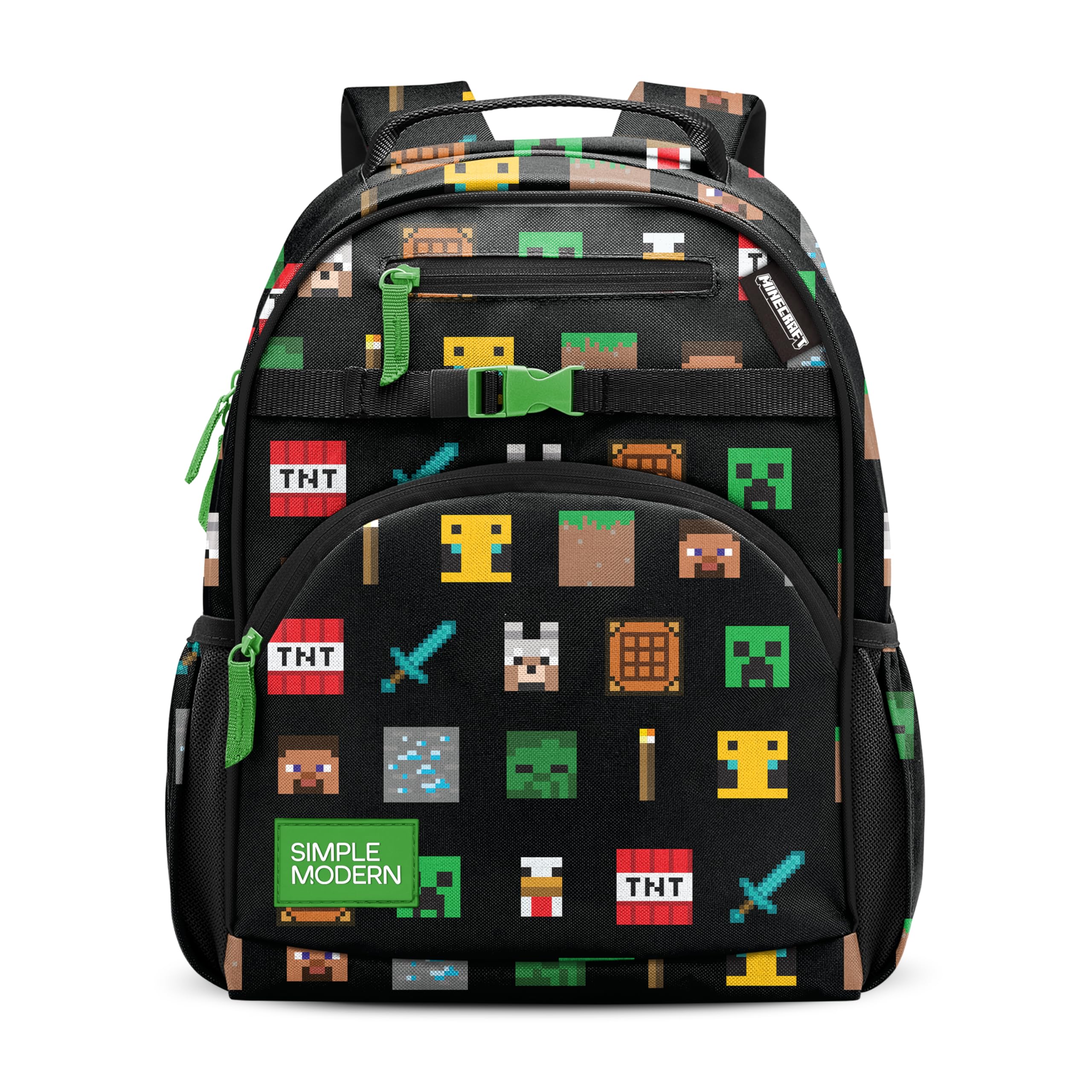 Simple Modern Medium Disney Toddler Backpack for School Girls and Boys | Kindergarten Elementary Kids Backpack | Fletcher Collection | Kids - 15" tall | Minnie Mouse Fun