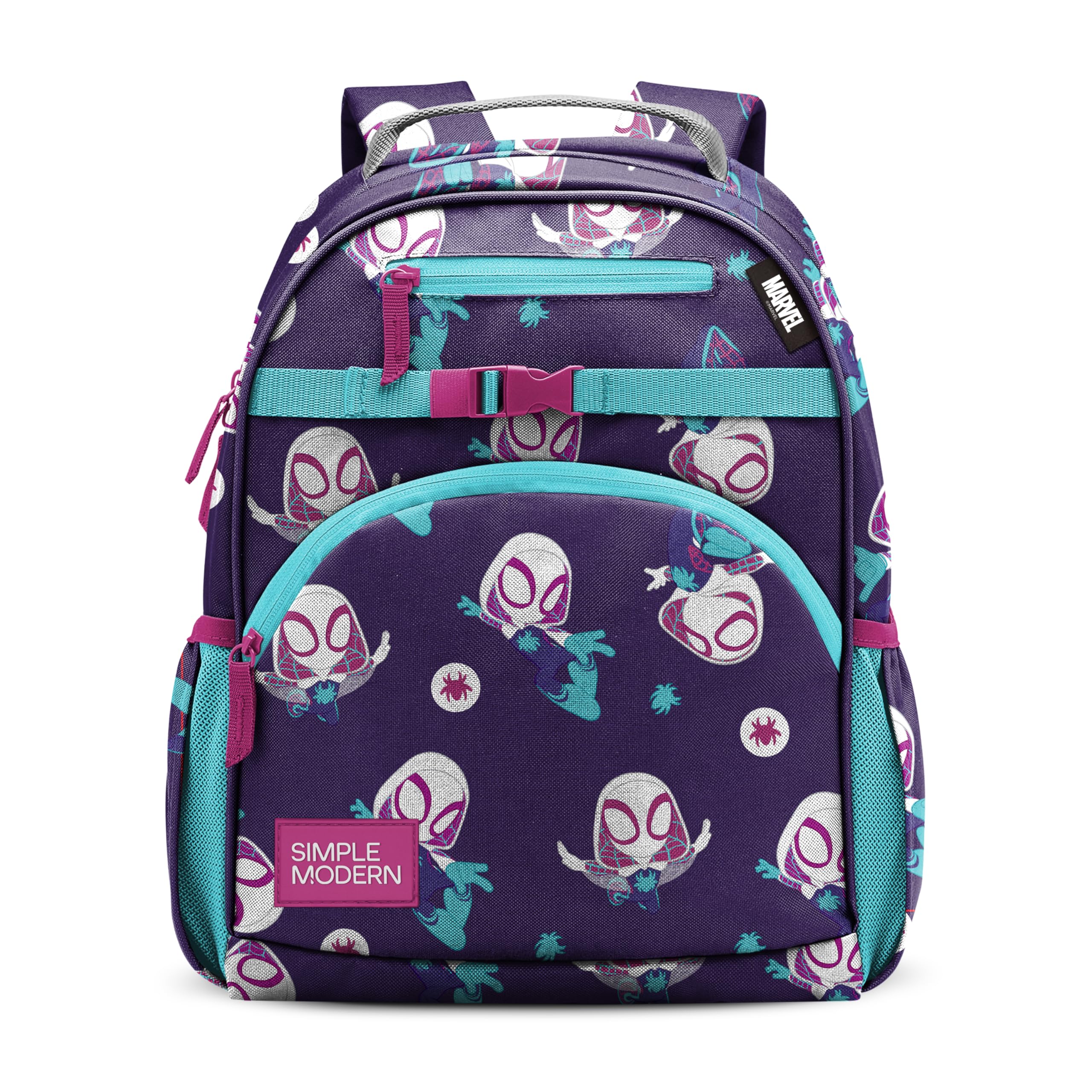 Simple Modern Medium Disney Toddler Backpack for School Girls and Boys | Kindergarten Elementary Kids Backpack | Fletcher Collection | Kids - 15" tall | Minnie Mouse Fun