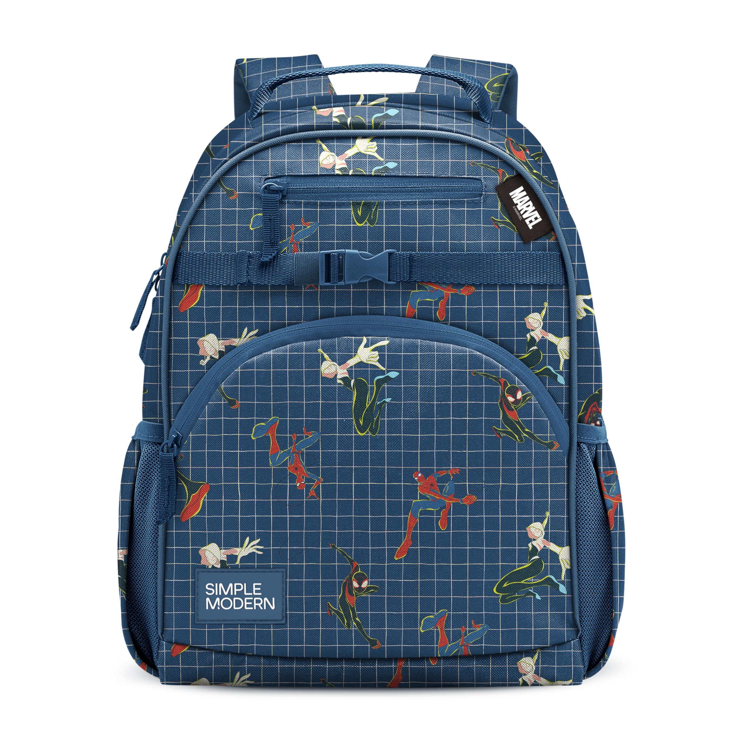 Simple Modern Medium Disney Toddler Backpack for School Girls and Boys | Kindergarten Elementary Kids Backpack | Fletcher Collection | Kids - 15" tall | Minnie Mouse Fun