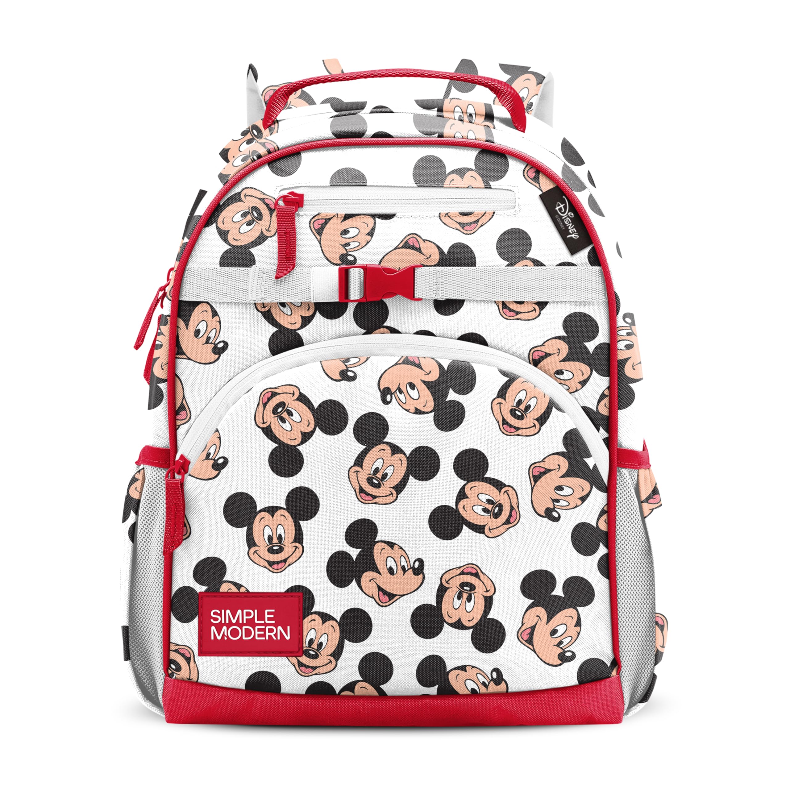 Simple Modern Medium Disney Toddler Backpack for School Girls and Boys | Kindergarten Elementary Kids Backpack | Fletcher Collection | Kids - 15" tall | Minnie Mouse Fun