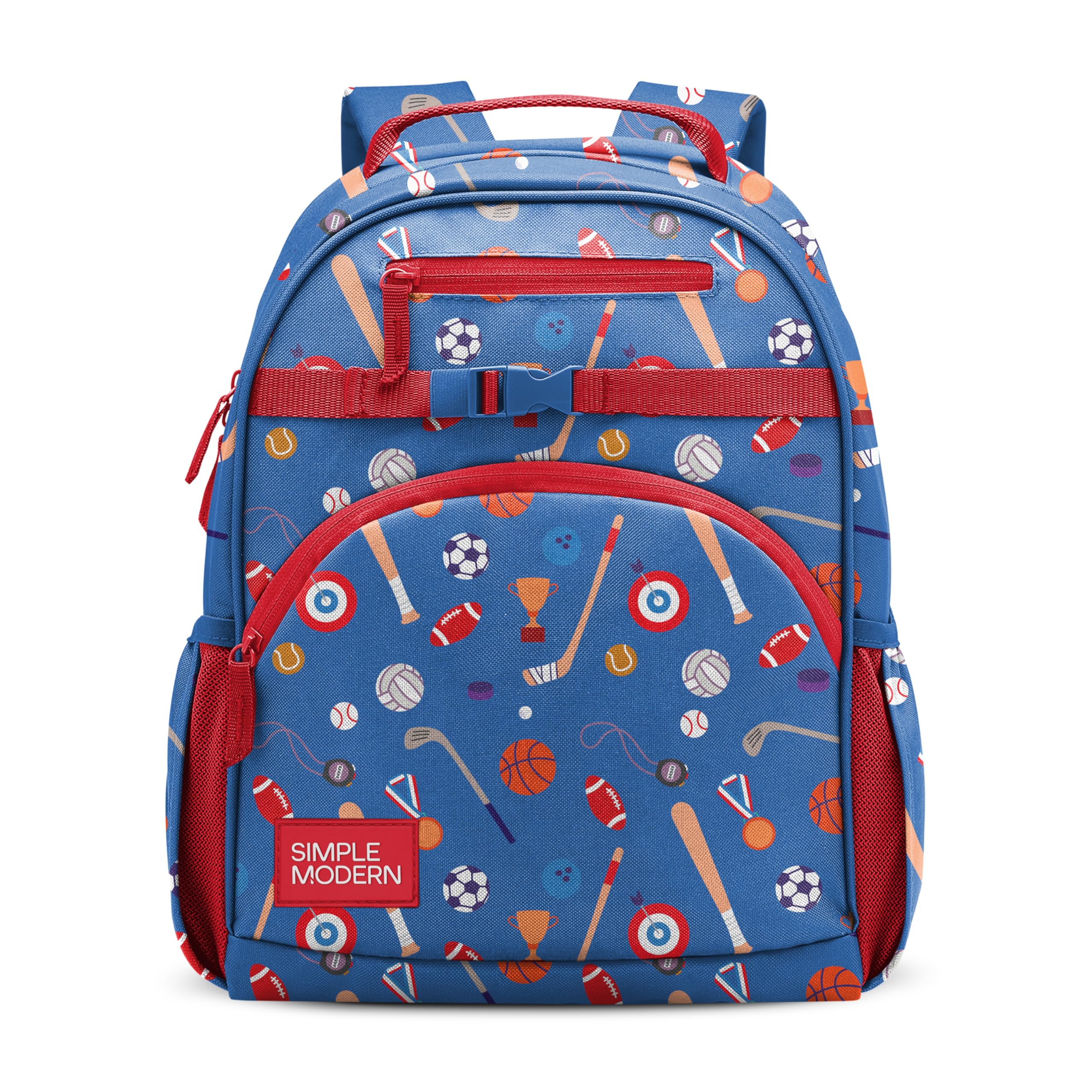 Simple Modern Medium Disney Toddler Backpack for School Girls and Boys | Kindergarten Elementary Kids Backpack | Fletcher Collection | Kids - 15" tall | Minnie Mouse Fun
